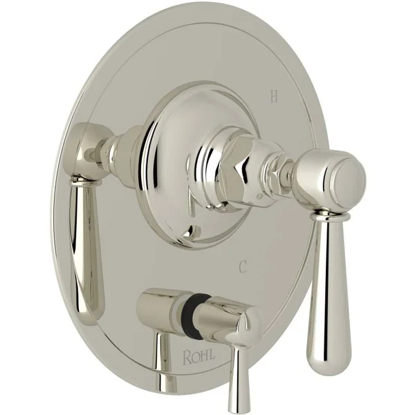 Rohl Polished Nickel Verona Pressure Balance Trim with Diverter