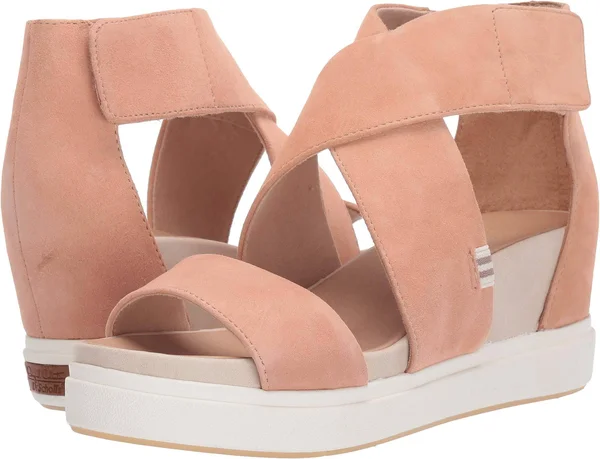 Dr. Scholl&s Original Collection Women's Scout High Wedge Sandal, Size: 6.5, Pink