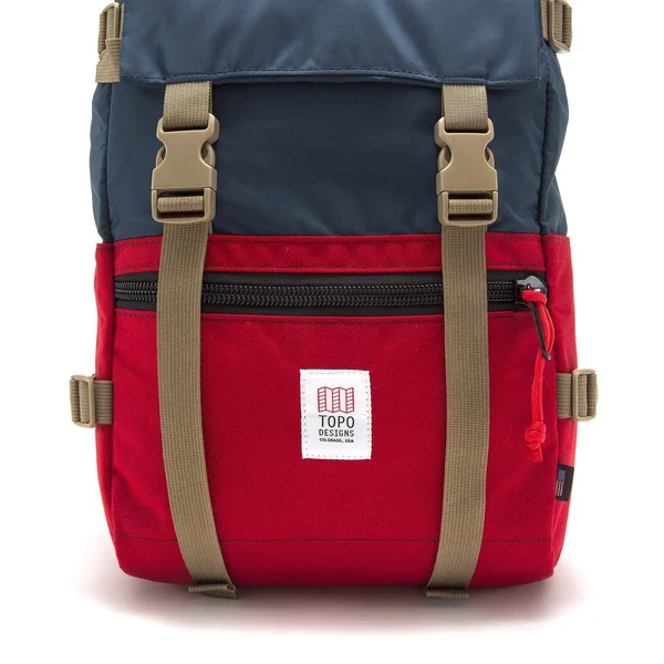 Topo Designs Rover Backpack - Red/Navy