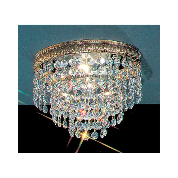 Classic Lighting 51208-OWB-SC Crystal Baskets Flush Mount Ceiling Light