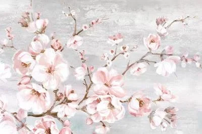 Eva Watts Large 3-Piece Canvas Print - Spring Cherry Blossoms I ( Floral & Botanical > Flowers > Blossoms > Cher