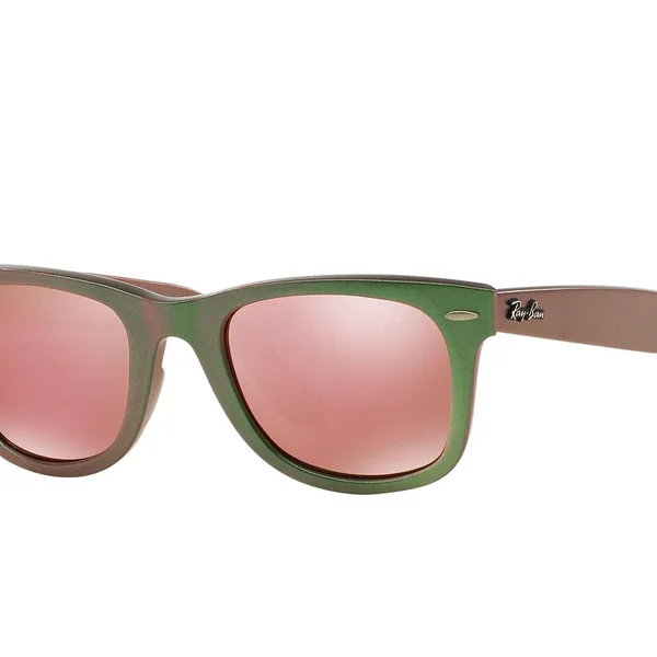 Ray-Ban Men's Original Wayfarer Cosmo Purple Sunglasses - Purple Frames/Orange Lenses