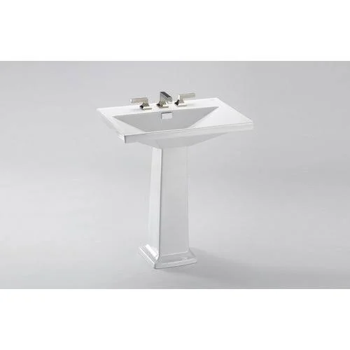 Toto LT930.8-12 Lloyd Pedestal 8-Inch Centers Basin, Sedona Beige