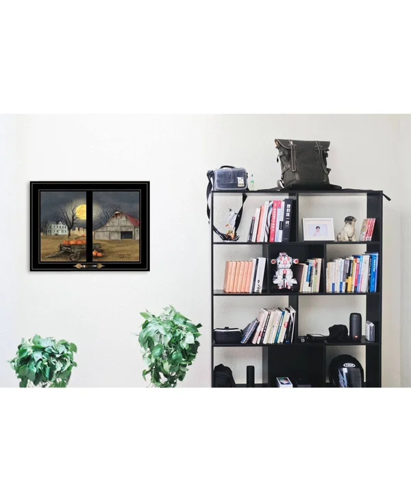 Harvest Moon by Billy Jacobs Framed Wall Art Brown, Paper