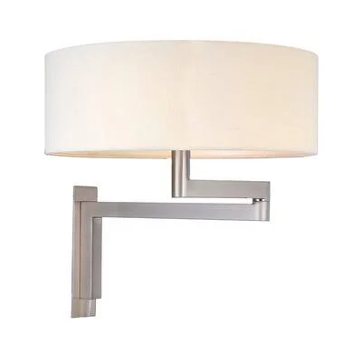 Hedersett Swing Arm Lamp Orren Ellis Finish: Satin Nickel