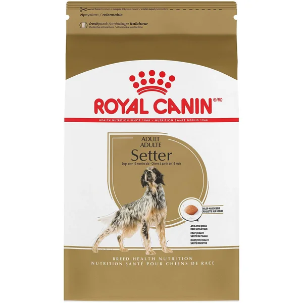 Royal Canin Breed Health Nutrition Setter Adult Dry Dog Food, 30 lbs.