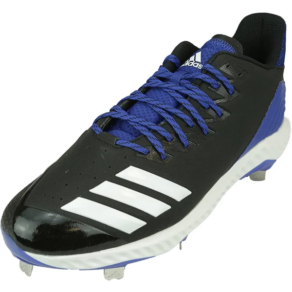 Adidas Mens Icon Bounce Low Top Lace Up Baseball Shoes