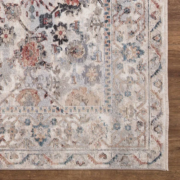 Concord Global Pandora Collection Cassandra Area Rug - 3&3x22x4&7x22 - Ivory
