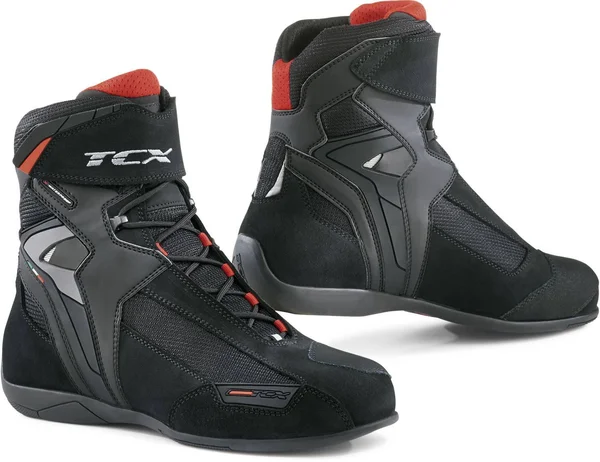 TCX Vibe Waterproof Motorcycle Boots (Black)