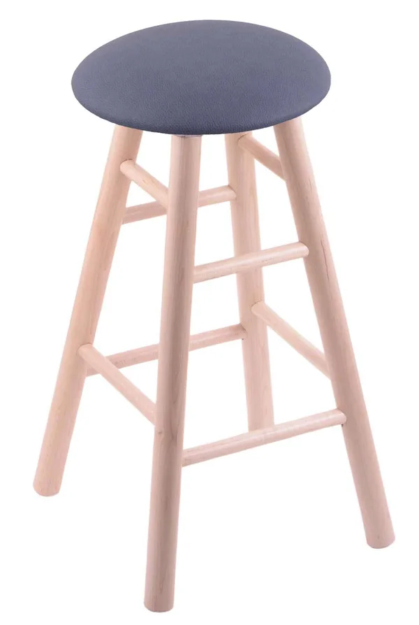 Holland Bar Stool Maple Counter Stool in Natural Finish with Rein Bay Seat
