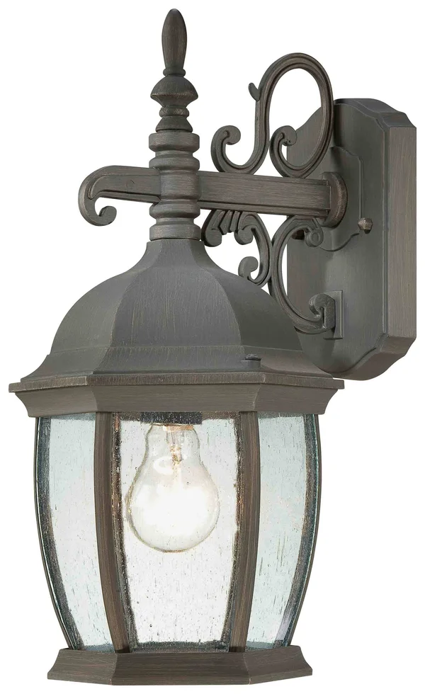 Thomas Lighting Covington 1-Light Outdoor Wall Lantern; Painted Bronze SL922863