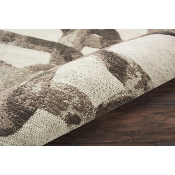 Nourison Studio NYC Design OM004 Glacier 2&3x22 x 7&6x22 Runner Area Rug