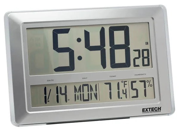 Extech CTH10A Wall Clock/Hygro-Thermometer