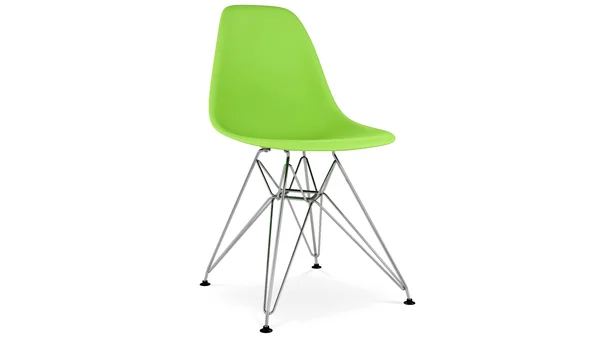 Set of 2, Eiffel Dining Side Chair, Green