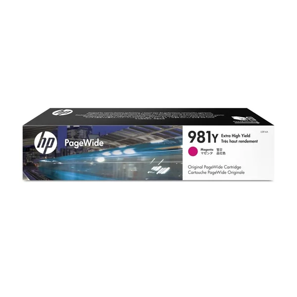 HP 981YC PageWide High-Yield Magenta Ink Cartridge - LOR18YC