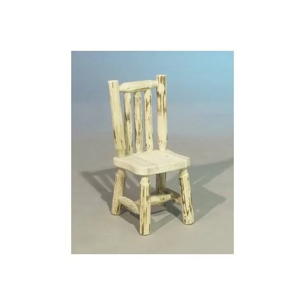 D2D Technologies Childs Log Chair - Varnished D2100007
