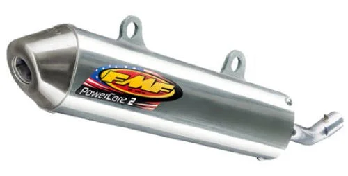 88-06 Yamaha Blaster FMF PowerCore 2 Silencer 2-Stroke Silver