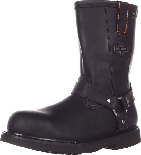 Harley-Davidson Bill Men's 7.5 M Black Steel Toe Boot