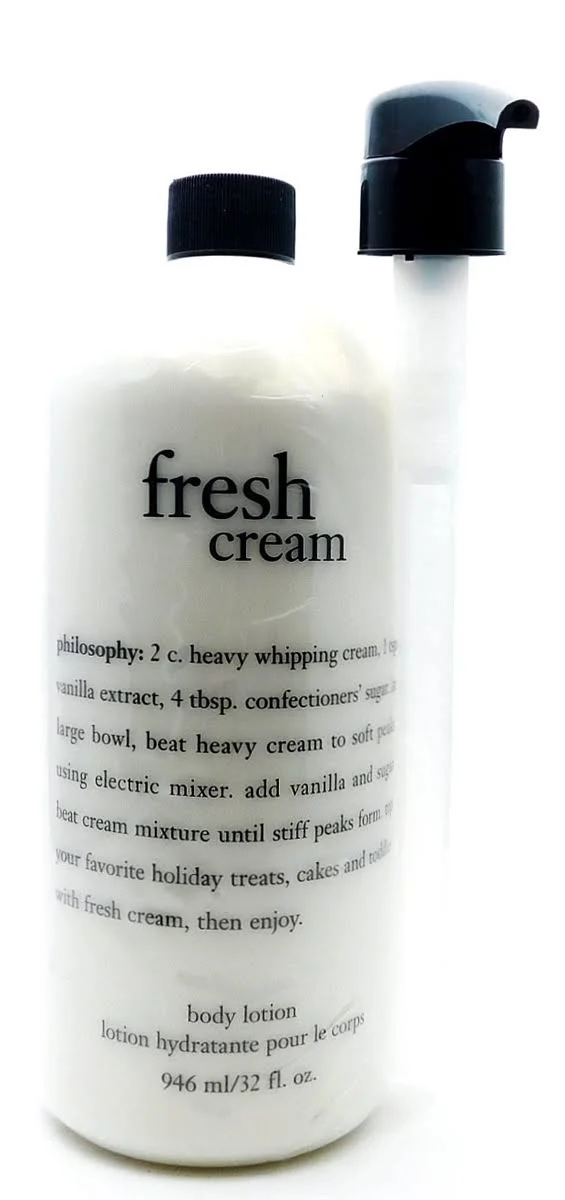 Philosophy Fresh Cream Body Lotion - 32 oz tube