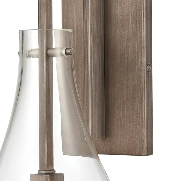 Elk Culmination 1-Light Sconce - Weathered Zinc - 12290/1