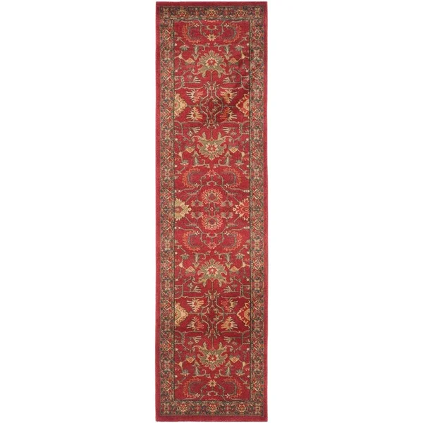 Safavieh Mahal Azra Traditional Oriental Rug - 2&2x22 x 6& Runner - Red/Beige