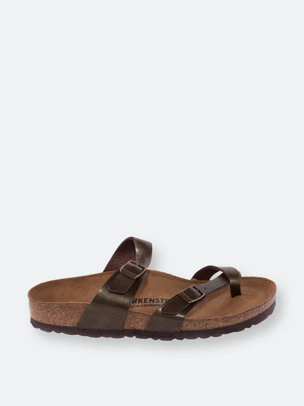 Birkenstock Women's Mayari (40 Narrow Golden Brown Birko Flor)