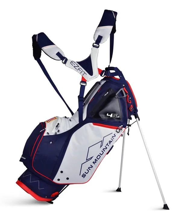 Sun Mountain 4.5 LS Stand Bag 2019 Navy/White/Red