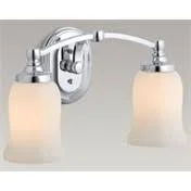 Kohler 11422-CP Bancroft Double Wall Sconce - Polished Chrome