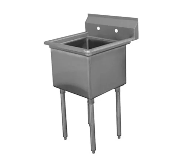 Advance Tabco FE-1-1824-X 1 Compartment Sink - 23x22