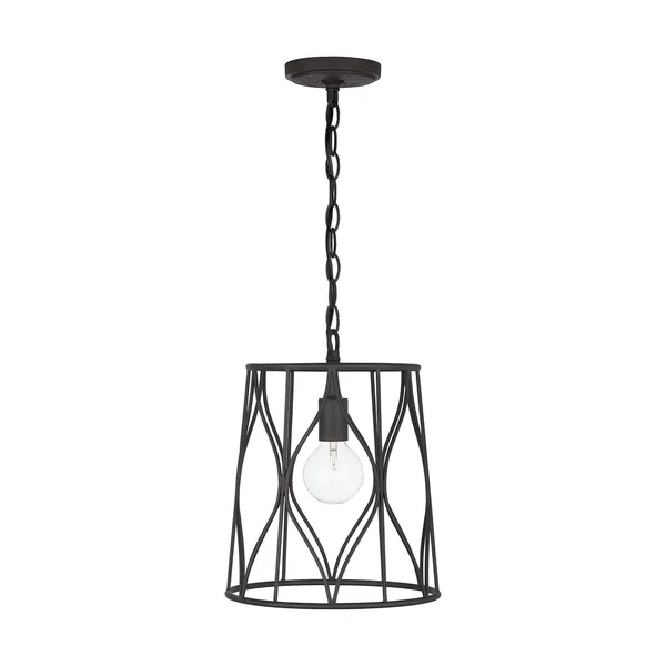 Austin Allen & Co. 9F368A 1 Light Pendant Rustic Iron Finish