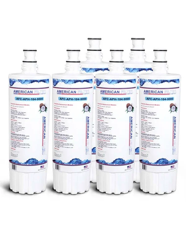 Bunn EQHP-10L Comparable Water Filters (Made by American Filter Company Model Number AFC-APH-300-12000SK) Made in U.S.A 6 Filter