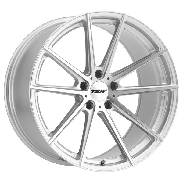 TSW Bathurst 19x8 Silver w/Mirror Cut Face