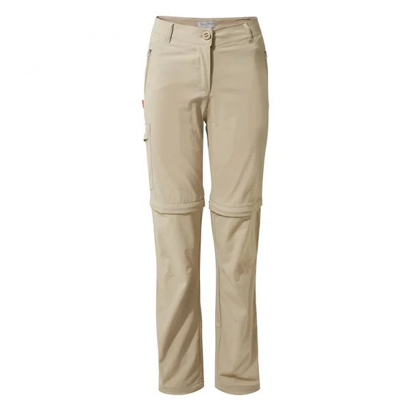 Craghoppers Womens NosiLife Pro II Convertible Trouser Mushroom