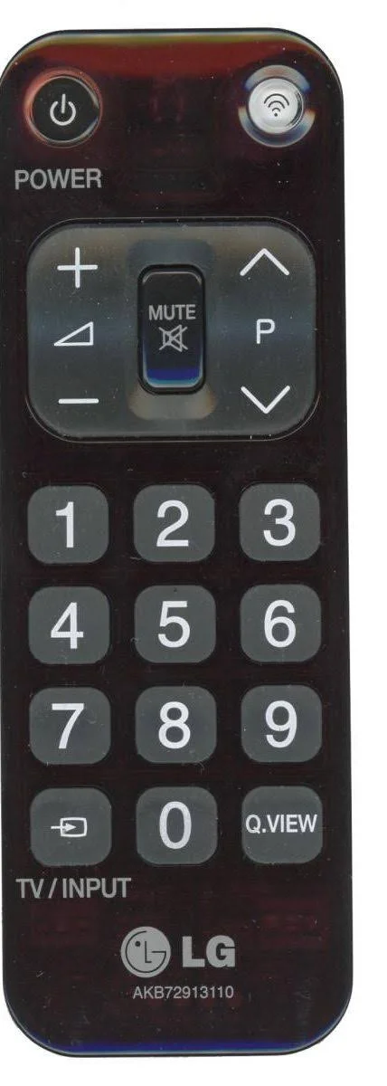 LG AKB72913110 TV Remote Control