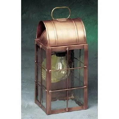 Xzavier Outdoor Wall Lantern Breakwater Bay Fixture Finish: Antique Copper, Shade Finish: Frosted