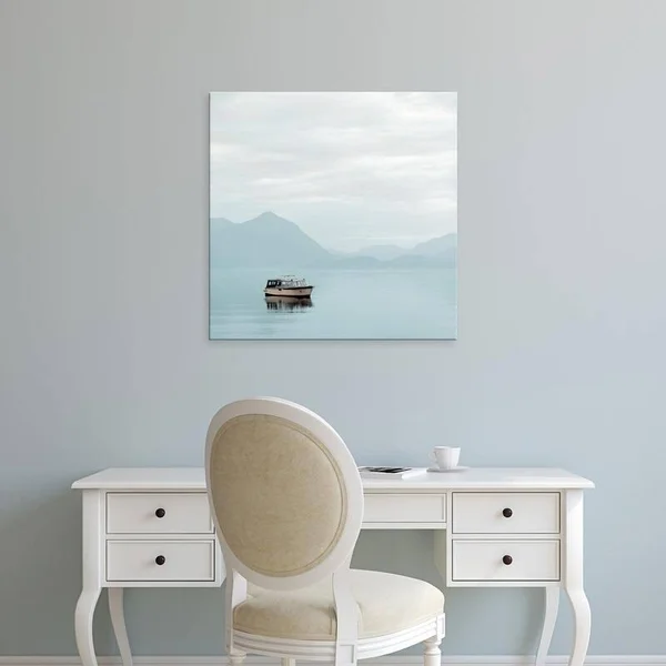 Easy Art Prints Alan Blaustein's 'Lago Vista #28' Premium Canvas Art - 40 x 40 - Modern Black Frame