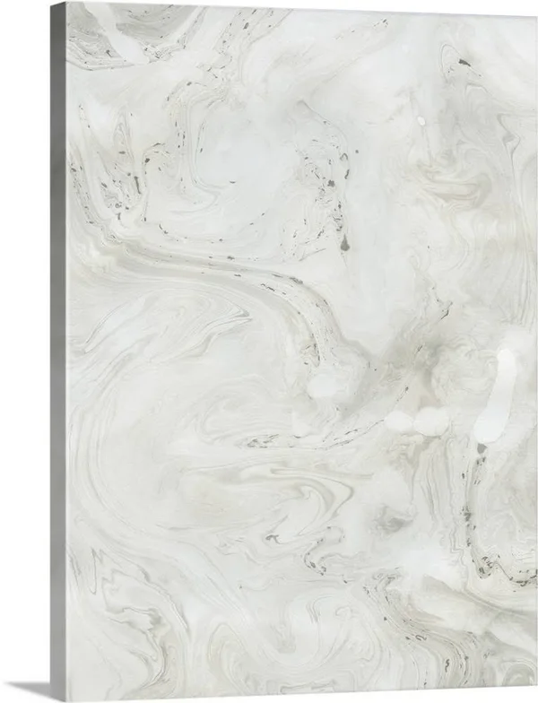 Marble Study 1 - Large Solid-Faced Canvas Wall Art Print, Great Big Canvas