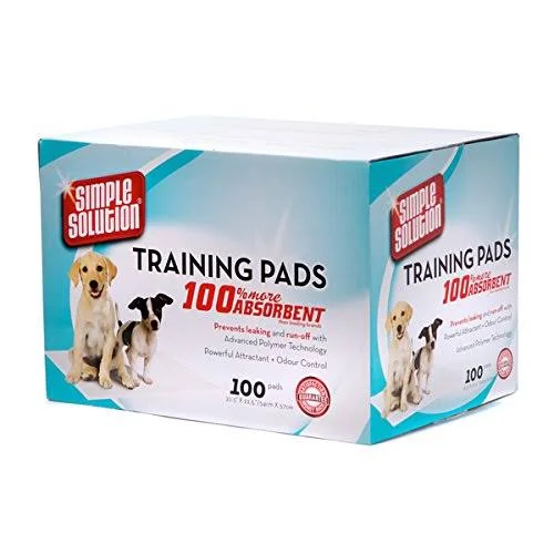 Simple Solution Economy Training Pads, Pack of 100