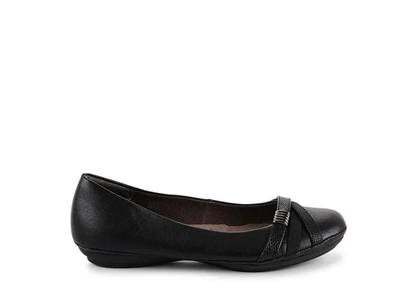 Eurosoft Black Shaina Flats