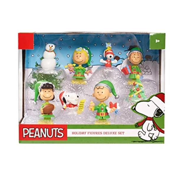 Peanuts Christmas Figure Gift Set