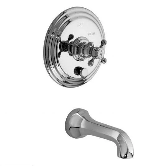 Newport Brass Alveston 4-922BP/15S Pressure Balanced Tub & Shower Trim - Satin Nickel