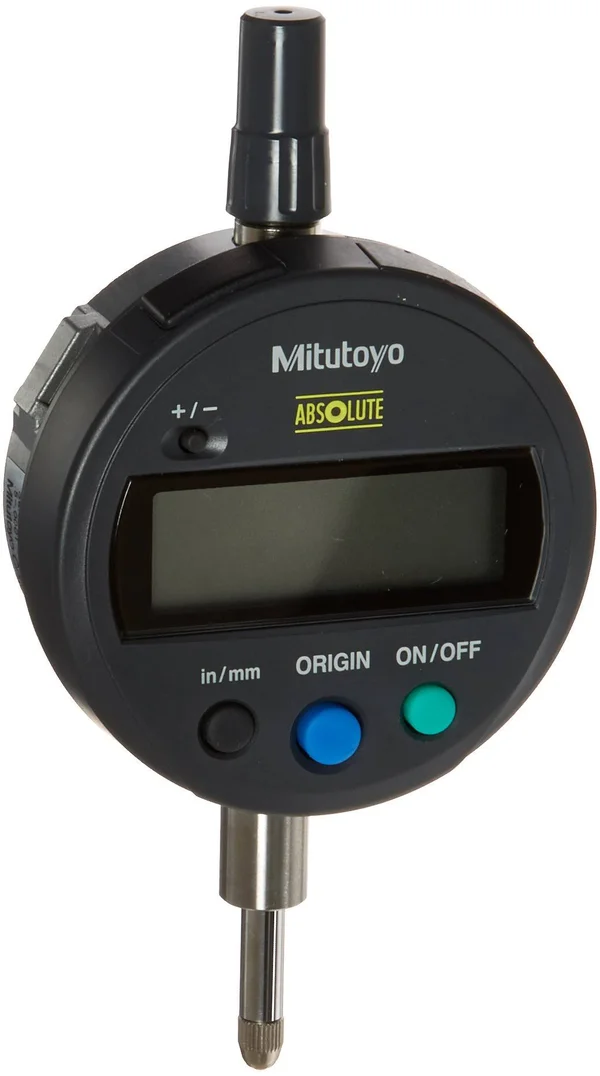 Mitutoyo 543-793B Absolute Digimatic Indicator - ID-S-Type, Flat BACK, #4-48 UNF Thread, 3/8x22 Stem Dia., 0-0.5x22 Range, 0.0001