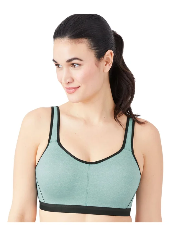 Wacoal Underwire Sports Bra, Womens, 38C, Storm