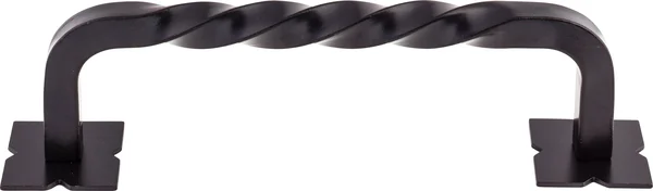 Top Knobs M1246-8 Normandy Twist Appliance Pull 8x22 - Patina Black