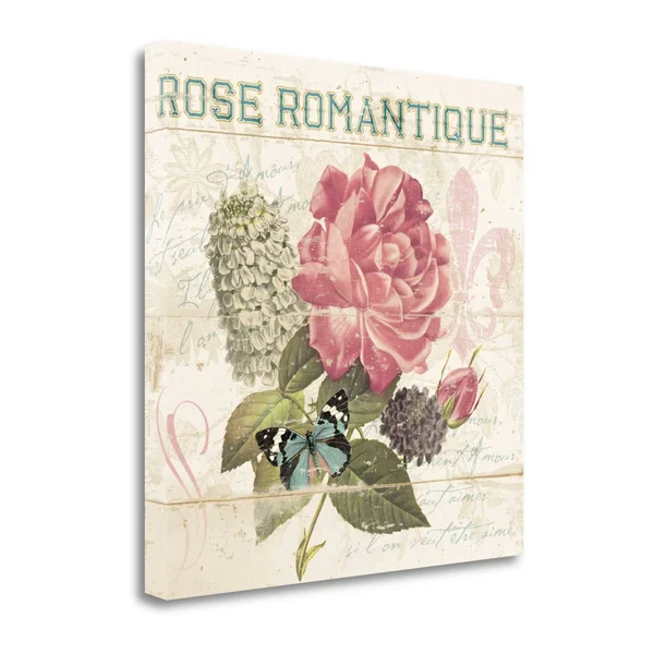 Tangletown Fine Art La Rose Romantique by Piper Ballantyne