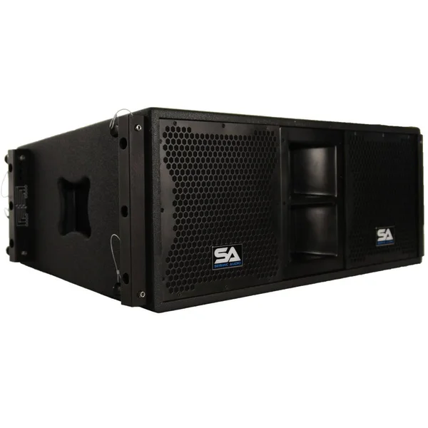 Seismic Audio - Passive 2x10 Line Array Speaker with Dual Compression Drivers - Sala-210