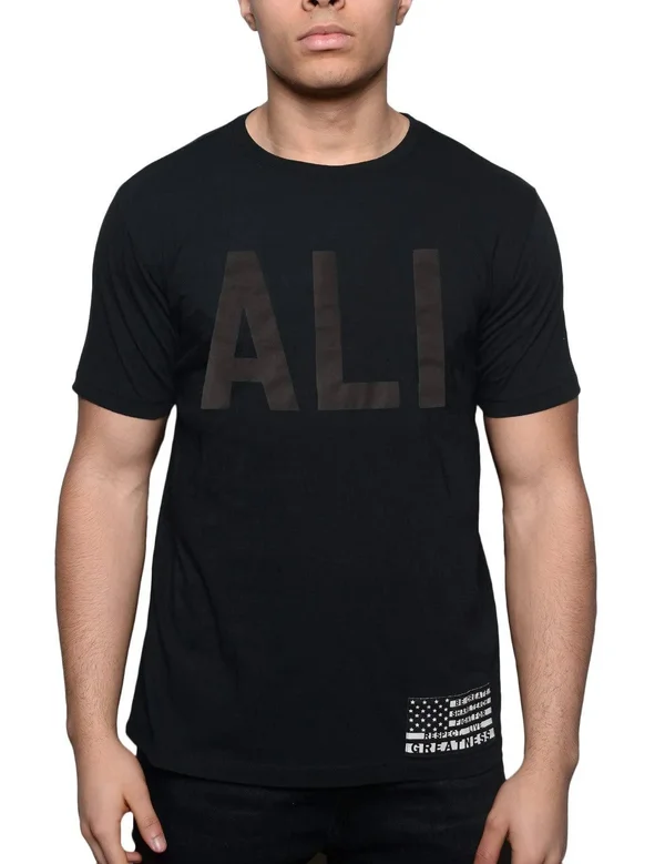Ali Legacy Monochrome Tee L, Vintage Black