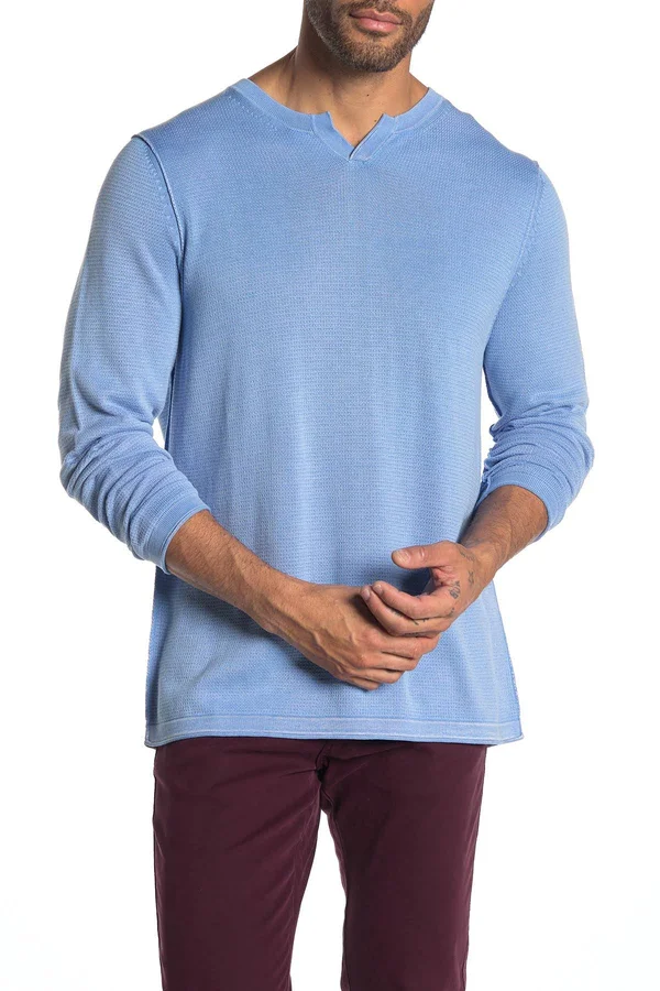 Tommy Bahama Men's South Shore Abaco Sweater, Size: 3XL, Blue