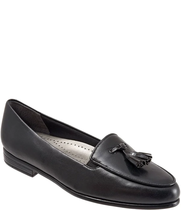 Trotters Leana - Women's Loafer - Black, Size: 11.5