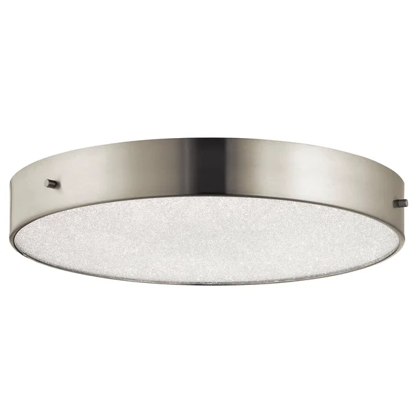 Elan Crystal Moon LED Flush Mount - Brushed Nickel - 83786